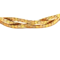Bracelet Maille Tressée En 3 Ors 7 Bracelet Maille Tressée En 3 Ors -Castafiore Boutique bracelet maille tressee en 3 ors 710606