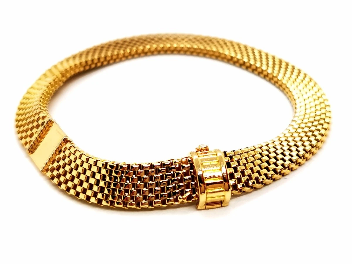 Bracelet Maille Vénitienne En Or Jaune 1 Bracelet Maille Vénitienne En Or Jaune