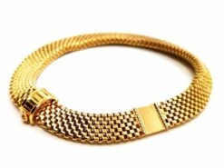 Bracelet Maille Vénitienne En Or Jaune 11 Bracelet Maille Vénitienne En Or Jaune -Castafiore Boutique bracelet maille venitienne en or jaune 975087