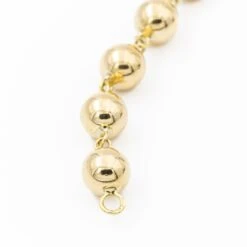 Bracelet Mailles Boules En Or Jaune -Castafiore Boutique bracelet mailles boules en or jaune 708807