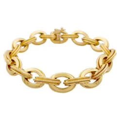 Miller Bracelet Maillons En Or Jaune -Castafiore Boutique bracelet maillons en or jaune 216586