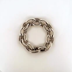 Bracelet Maillons HERMES En Argent -Castafiore Boutique bracelet maillons hermes en argent 367398