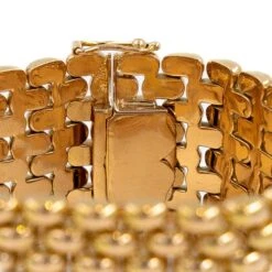 Bracelet Manchette Maille Grain De Riz En Or Jaune 10 Bracelet Manchette Maille Grain De Riz En Or Jaune -Castafiore Boutique bracelet manchette maille grain de riz en or jaune 898773