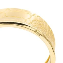 Bracelet Manchette POMELLATO "Cocco" En Or Jaune -Castafiore Boutique bracelet manchette pomellato cocco en or jaune 896592