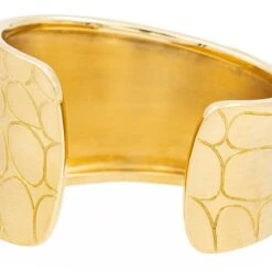Bracelet Manchette POMELLATO "Cocco" En Or Jaune -Castafiore Boutique bracelet manchette pomellato cocco en or jaune 902322