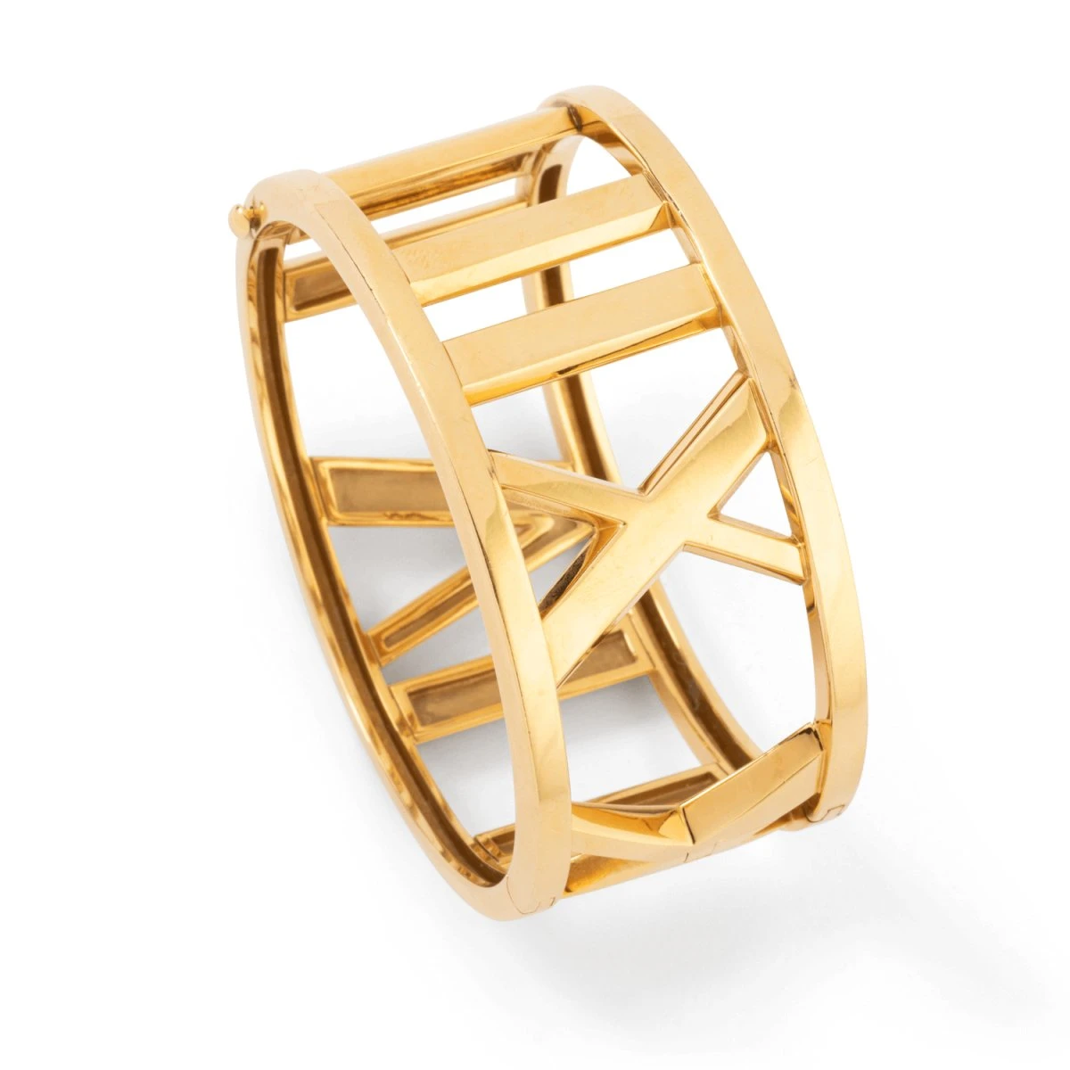 Bracelet Manchette TIFFANY & CO. "Atlas" En Or Jaune 3 Bracelet Manchette TIFFANY & CO. "Atlas" En Or Jaune – Image 3
