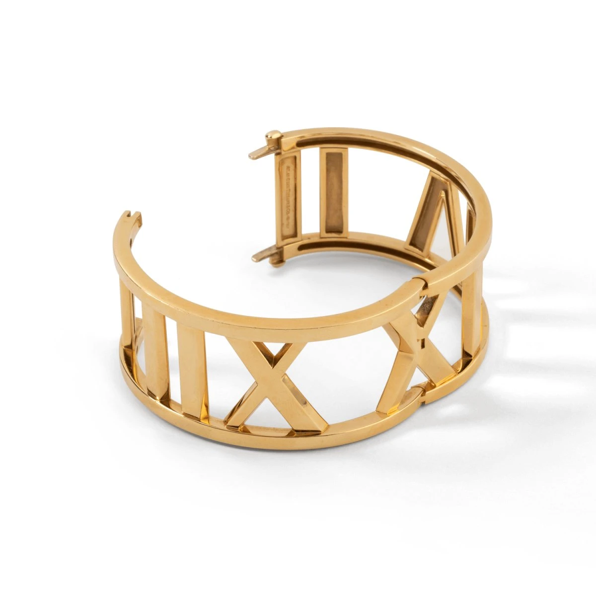 Bracelet Manchette TIFFANY & CO. "Atlas" En Or Jaune 7 Bracelet Manchette TIFFANY & CO. "Atlas" En Or Jaune – Image 7