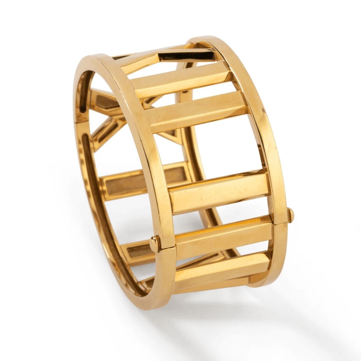 Bracelet Manchette TIFFANY & CO. "Atlas" En Or Jaune 4 Bracelet Manchette TIFFANY & CO. "Atlas" En Or Jaune – Image 4