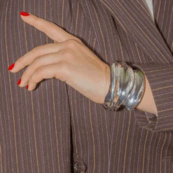 Bracelet Manchette TIFFANY & CO. Par FRANK GEHRY En Argent -Castafiore Boutique bracelet manchette tiffany co en argent 828223