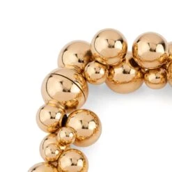 Bracelet Souple MARINA B "Atomo" En Or Jaune Et Diamants -Castafiore Boutique bracelet marina b modele atomo en or jaune et diamants 199821