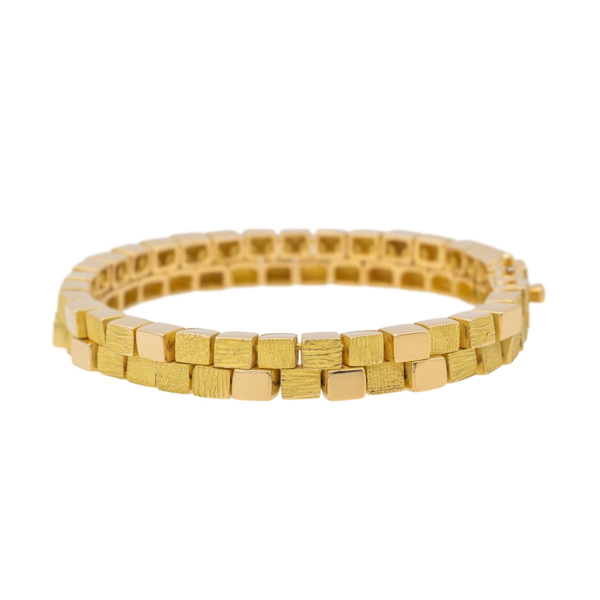 Bracelet MAUBOUSSIN "Cubes" En Or Jaune 3 Bracelet MAUBOUSSIN "Cubes" En Or Jaune – Image 3