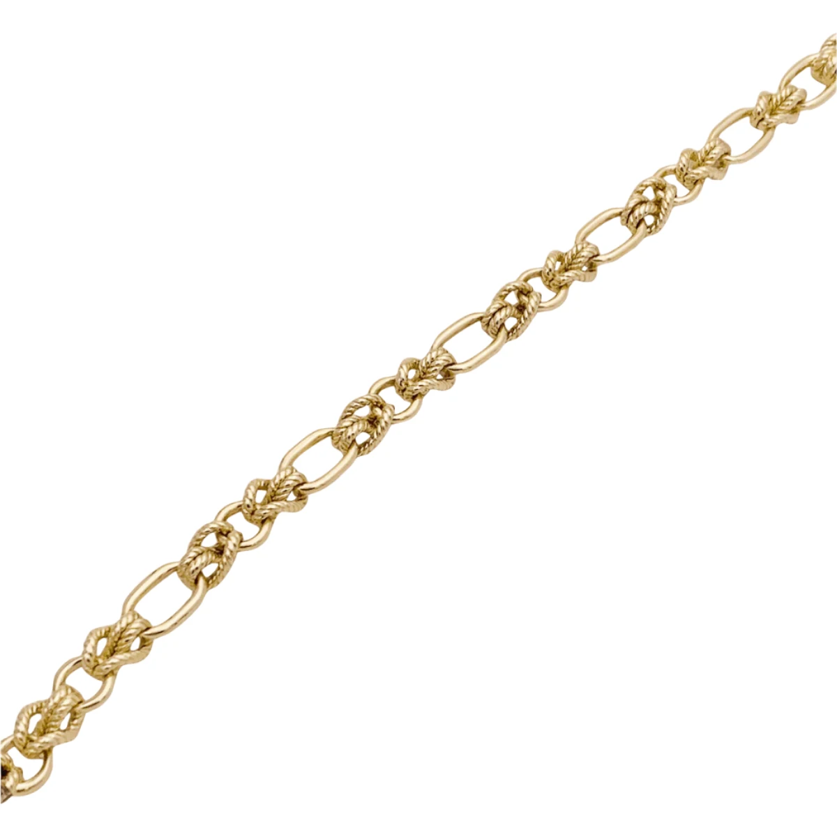 Miller Bracelet Maille "Noeuds" En Or Jaune 3 Miller Bracelet Maille "Noeuds" En Or Jaune – Image 3