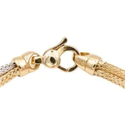 Bracelet Noeuds En Or Jaune Et Or Blanc 12 Bracelet Noeuds En Or Jaune Et Or Blanc -Castafiore Boutique bracelet noeuds en or jaune et or blanc 317764