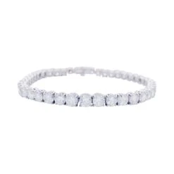 Miller Bracelet Or Blanc Et Diamants. -Castafiore Boutique bracelet or blanc et diamants 529085