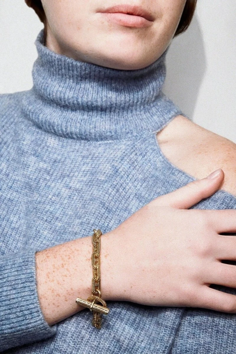 Bracelet Or Chaîne D'ancre Hermès Par Georges Lenfant 7 Bracelet Or Chaîne D'ancre Hermès Par Georges Lenfant – Image 7