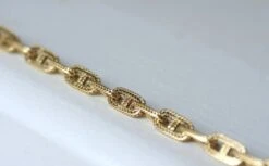 Bracelet Or Chaîne D'ancre Hermès Par Georges Lenfant 23 Bracelet Or Chaîne D'ancre Hermès Par Georges Lenfant -Castafiore Boutique bracelet or chaine dancre hermes par georges lenfant 432002