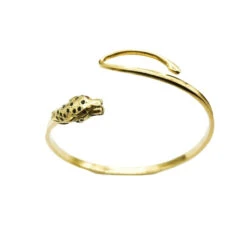 Bracelet "panthère" En Or Jaune