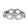 Bracelet Platine Diamants Saphirs -Castafiore Boutique bracelet platine diamants saphirs 779805