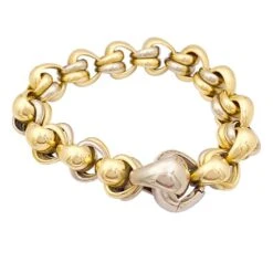 Miller Bracelet POMELLATO En Or Jaune Et Blanc 10 Miller Bracelet POMELLATO En Or Jaune Et Blanc -Castafiore Boutique bracelet pomellato en or jaune et blanc 142780