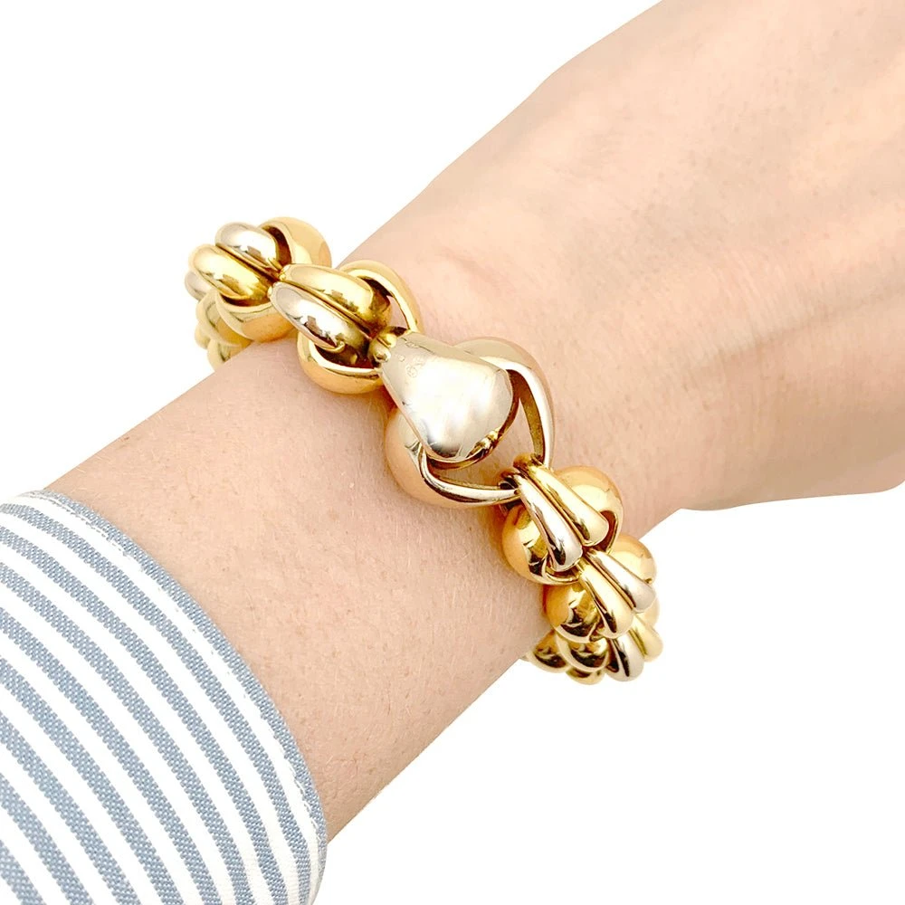 Miller Bracelet POMELLATO En Or Jaune Et Blanc 7 Miller Bracelet POMELLATO En Or Jaune Et Blanc – Image 7