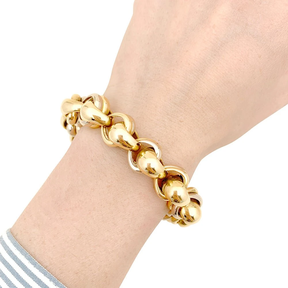 Miller Bracelet POMELLATO En Or Jaune Et Blanc 2 Miller Bracelet POMELLATO En Or Jaune Et Blanc – Image 2