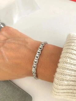 Bracelet Riviere En Diamant Or Gris Et Platine 8 Bracelet Riviere En Diamant Or Gris Et Platine -Castafiore Boutique bracelet riviere en diamant or gris et platine 719089