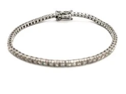 Bracelet Rivière Or Blanc Diamant -Castafiore Boutique bracelet riviere or blanc diamant 283675