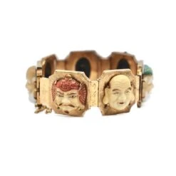 Bracelet "Sept Visages" En Or Jaune -Castafiore Boutique bracelet sept visages en or jaune 586267