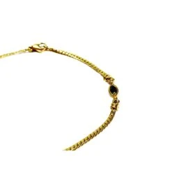 Bracelet Souple En Or Jaune Et Saphirs -Castafiore Boutique bracelet souple en or jaune et saphirs 628022