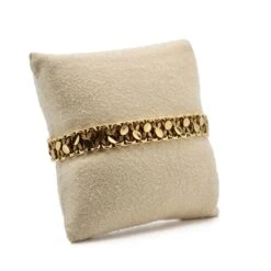 Bracelet Souple "grains De Café" En Or Jaune -Castafiore Boutique bracelet souple grains de cafe en or jaune 345748