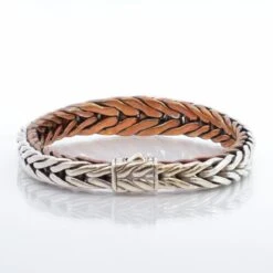 Bracelet Souple JOHN HARDY En Argent Et Cuivre -Castafiore Boutique bracelet souple john hardy en argent et cuivre 462671