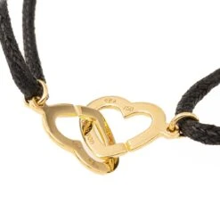 Bracelet Sur Cordon DINH VAN Menottes, En Or Jaune -Castafiore Boutique bracelet sur cordon dinh van menottes en or jaune 772294