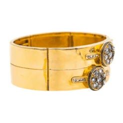 Bracelet Tank En Or Jaune Et Diamants 13 Bracelet Tank En Or Jaune Et Diamants -Castafiore Boutique bracelet tank en or jaune et diamants 329059