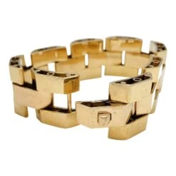 Miller Bracelet Tank En Or Jaune Et Or Rose -Castafiore Boutique bracelet tank en or jaune et or rose 627584