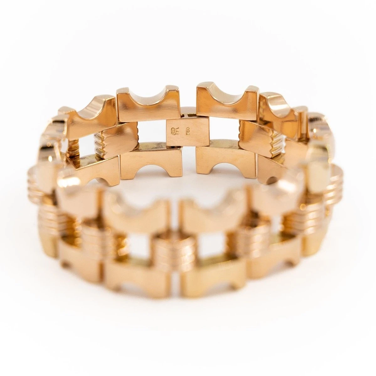 Bracelet Tank En Or Rose 3 Bracelet Tank En Or Rose – Image 3