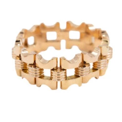 Bracelet Tank En Or Rose