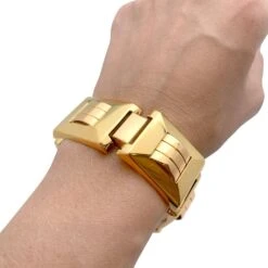 Miller Bracelet "Tank" Or Rose Et Jaune -Castafiore Boutique bracelet tank or rose et jaune 389318