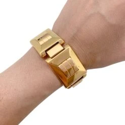 Miller Bracelet "Tank" Or Rose Et Jaune -Castafiore Boutique bracelet tank or rose et jaune 842687