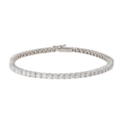 Bracelet Tennis Or Blanc Diamant -Castafiore Boutique bracelet tennis or blanc diamant 635052