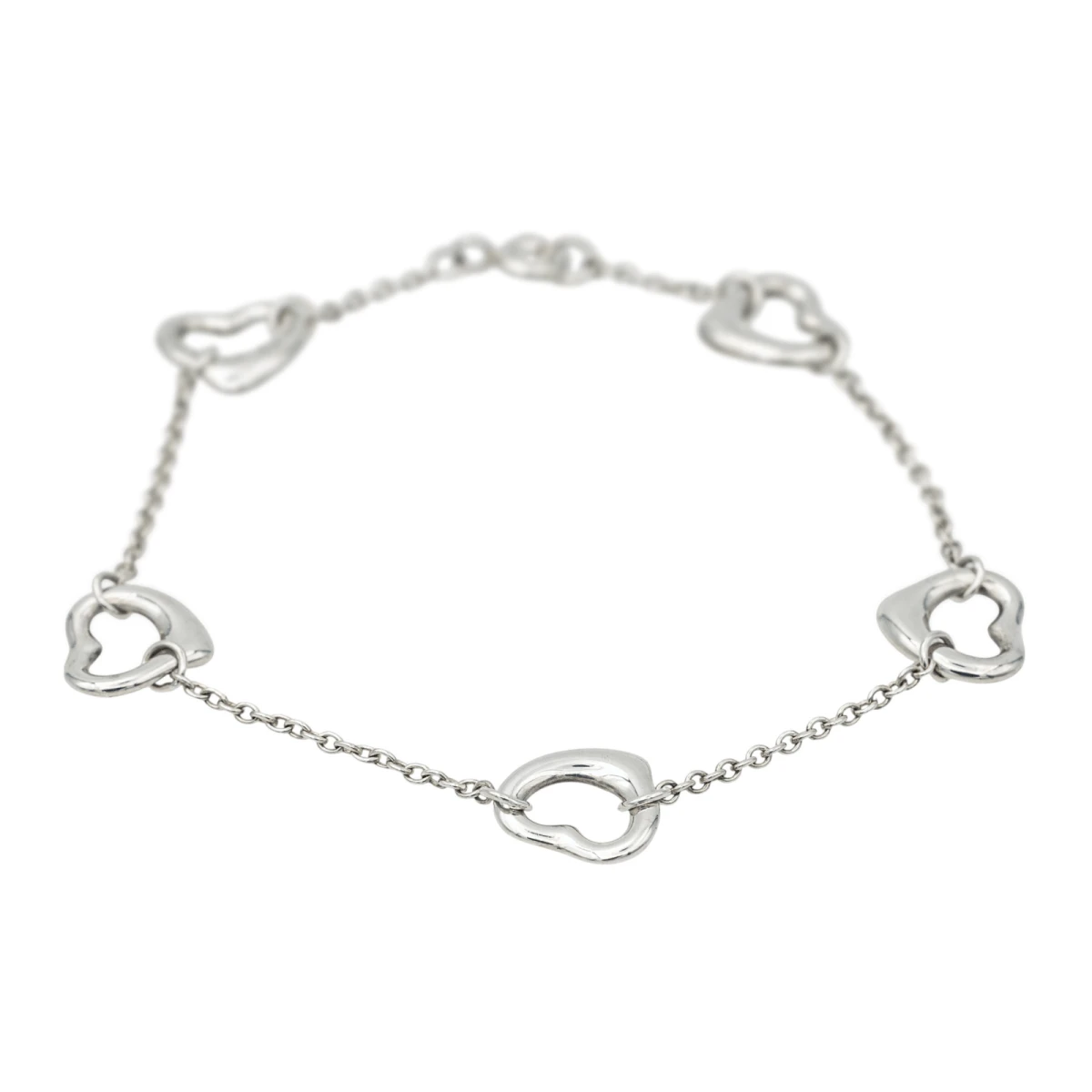 Bracelet Souple TIFFANY & CO "Coeur Open Heart" En Argent 3 Bracelet Souple TIFFANY & CO "Coeur Open Heart" En Argent – Image 3