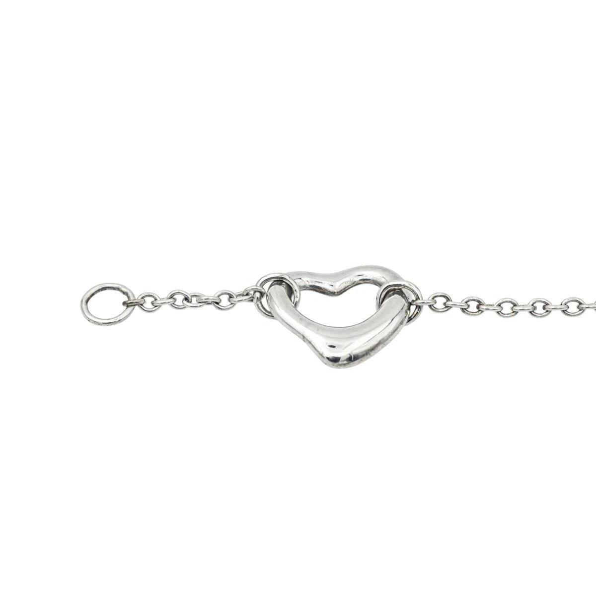 Bracelet Souple TIFFANY & CO "Coeur Open Heart" En Argent 6 Bracelet Souple TIFFANY & CO "Coeur Open Heart" En Argent – Image 6