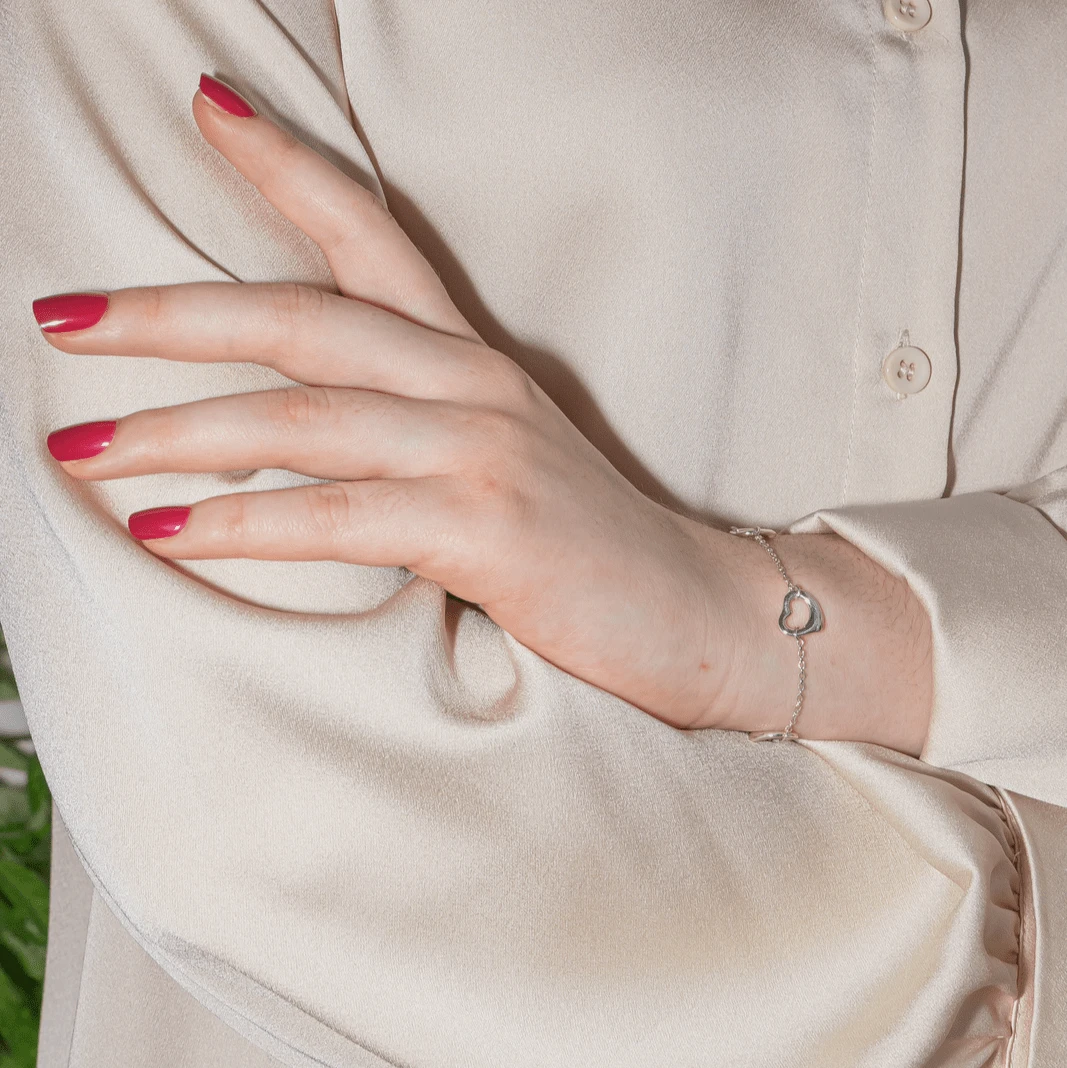 Bracelet Souple TIFFANY & CO "Coeur Open Heart" En Argent 2 Bracelet Souple TIFFANY & CO "Coeur Open Heart" En Argent – Image 2