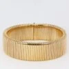 Bracelet Tubogas Vintage En Or Jaune -Castafiore Boutique bracelet tubogas vintage en or jaune 258143