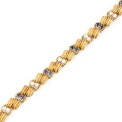 Bracelet VAN CLEEF & ARPELS En Or Jaune, Saphirs Et Diamants -Castafiore Boutique bracelet van cleef arpels en or jaune saphirs et diamants 675563