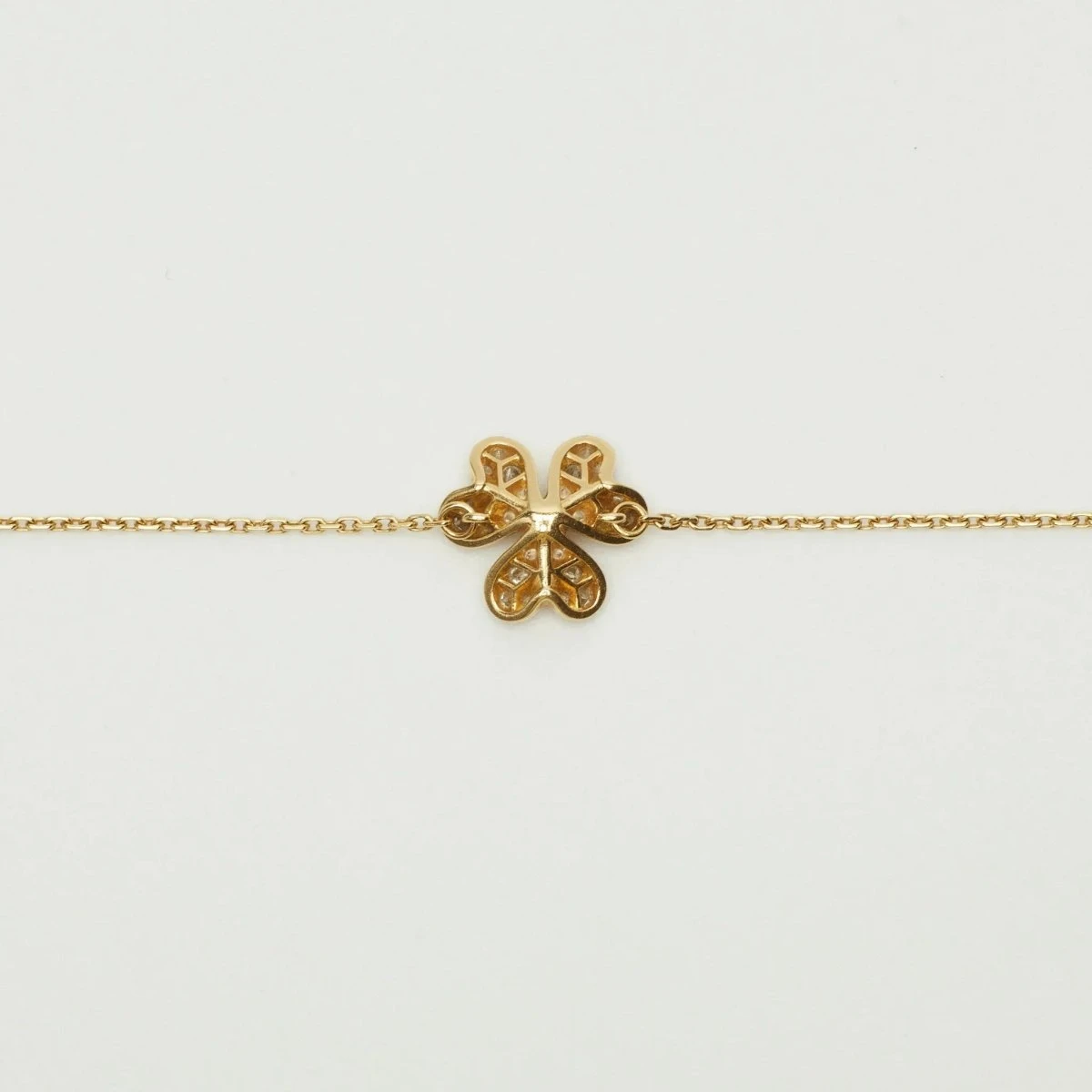 Bracelet Van Cleef & Arpels Frivole Pavé En Or Jaune Et Diamants 7 Bracelet Van Cleef & Arpels Frivole Pavé En Or Jaune Et Diamants – Image 7