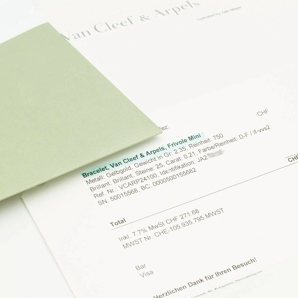 Bracelet Van Cleef & Arpels Frivole Pavé En Or Jaune Et Diamants 8 Bracelet Van Cleef & Arpels Frivole Pavé En Or Jaune Et Diamants – Image 8