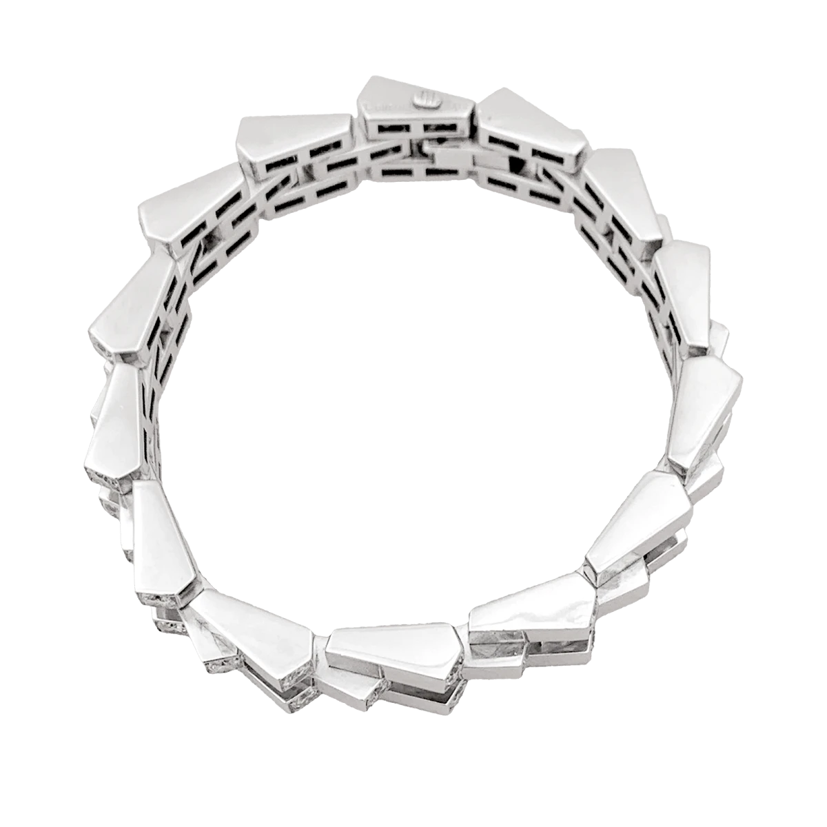 Miller Bracelet Vintage BOUCHERON, "Crémaillère", Platine Et Diamants 3 Miller Bracelet Vintage BOUCHERON, "Crémaillère", Platine Et Diamants – Image 3