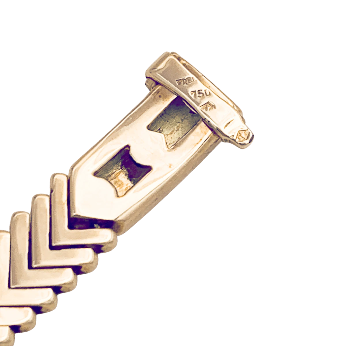 Miller Bracelet Vintage FRED En Or Jaune Et Diamants 7 Miller Bracelet Vintage FRED En Or Jaune Et Diamants – Image 7