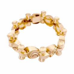 Miller Bracelet Vintage, "Tank", Or Rose 8 Miller Bracelet Vintage, "Tank", Or Rose -Castafiore Boutique bracelet vintage tank or rose 439642