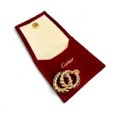 CARTIER Boucles D’oreilles Créoles En Or Jaune. -Castafiore Boutique cartier boucles doreilles creoles en or jaune 759126